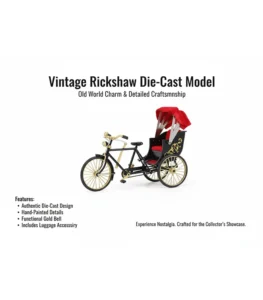Die cast : Vintage Rickshaw